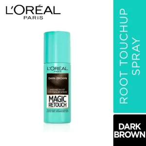 L'Oreal Paris Magic Retouch Instant Root Concealer Spray - Dark Brown (75ml)