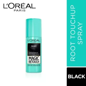 L'Oreal Paris Magic Retouch Instant Root Concealer Spray - Black (75ml)