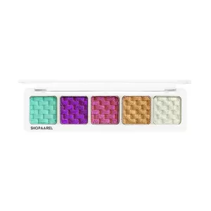 Shopaarel Sparkle 5 Color Eyeshadow - Crystal(5 g)