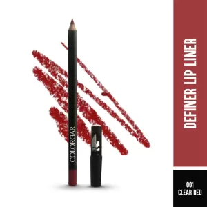 Colorbar Definer Lip Liner Pencil with Sharpener 1.45 g - Clear Red 001