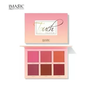 Imagic Professional Cosmetics Touch Blush Palette 6 Color (42.8 g)