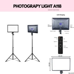 PHOTOGRAPY LIGHT A118