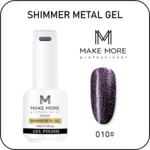 MAKE MORE NAIL SHIMMER METAL GEL 15 ML