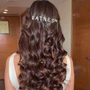 ALPHABETS HAIR ACCESSORIES SINGLE LETTER