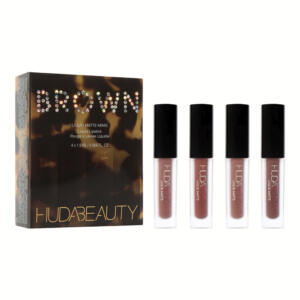 HUDA MINI LIQUID MATTES SET BROWN