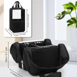 RELAVEL LARGE CLEAR BRUSH HOLDER POUCH