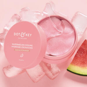 DOT & KEY WATERMELON COOLING HYDROGEL 60 EYE PATCHES WITH HYLURONIC & NIACINAMIDE