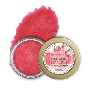 LOVE EARTH BUBBLEGUM ORGANIC LIP SCRUB 10G