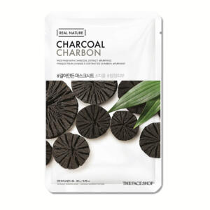 The Face Shop Real Nature Charcoal Carbon Face Mask - 20g