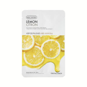 The Face Shop Real Nature Lemon Citron Face Mask Lemon - 20g