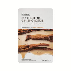 The Face Shop Real Nature Red Ginseng Face Mask- 20g