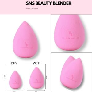 SNS BEAUTY BLENDER WATER DROP (PINK)