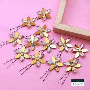 SNS 12 PCS  STAR FLOWER WITH U PIN