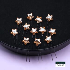 12 PCS MINI STONE STARS