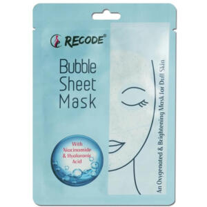 RECODE BUBBLE SHEET MASK