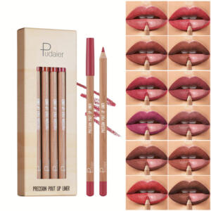 PUDAIER PRECISION POUT LIP LINER SET OF 12